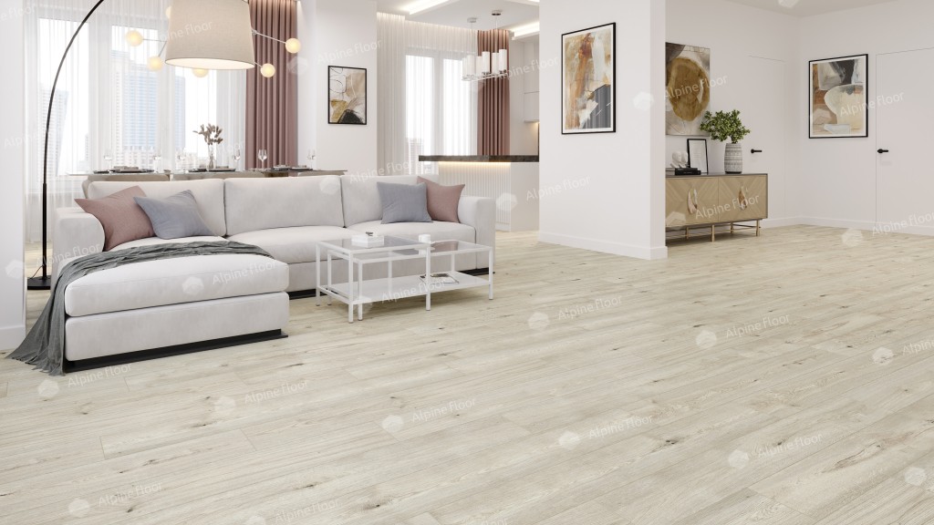 Ламинат "Alpine Floor" Дуб Гамбург (1285*192*8 мм) — купить в Мурманске