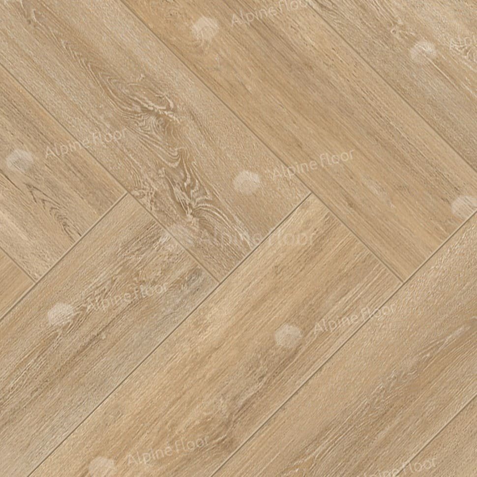 Ламинат "Alpine Floor" Herringbone Дуб Фландрия (606*101*8 мм) — купить в Мурманске