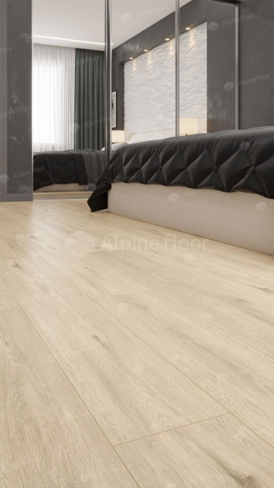 Виниловый ламинат "Alpine Floor" Classic Light MC Дуб Ваниль (1220*183*3,5 мм) — купить в Мурманске