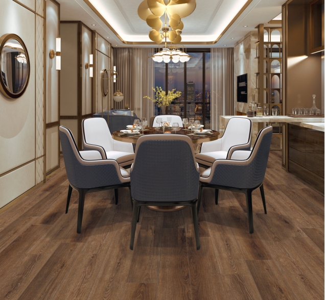 SPC ламинат "CronaFloor" Wood 4V Дуб Регин (1200*180*4 мм) — купить в Мурманске