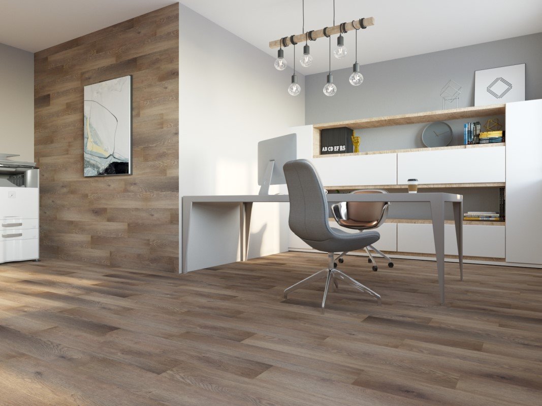 Замковая ПВХ плитка "Art Tile" Дуб Террас (920*150*4 мм) — купить в Мурманске