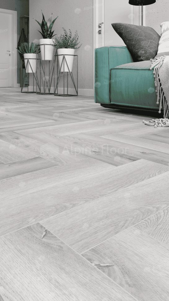 Виниловый ламинат "Alpine Floor" Parquet Light Дуб Лейтена (600*125*4 мм) — купить в Мурманске