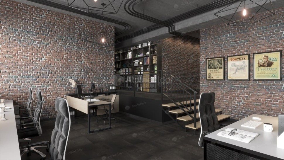 Виниловая плитка "Alpine Floor" Light Stone Ларнака (608*303*2,5 мм) — купить в Мурманске