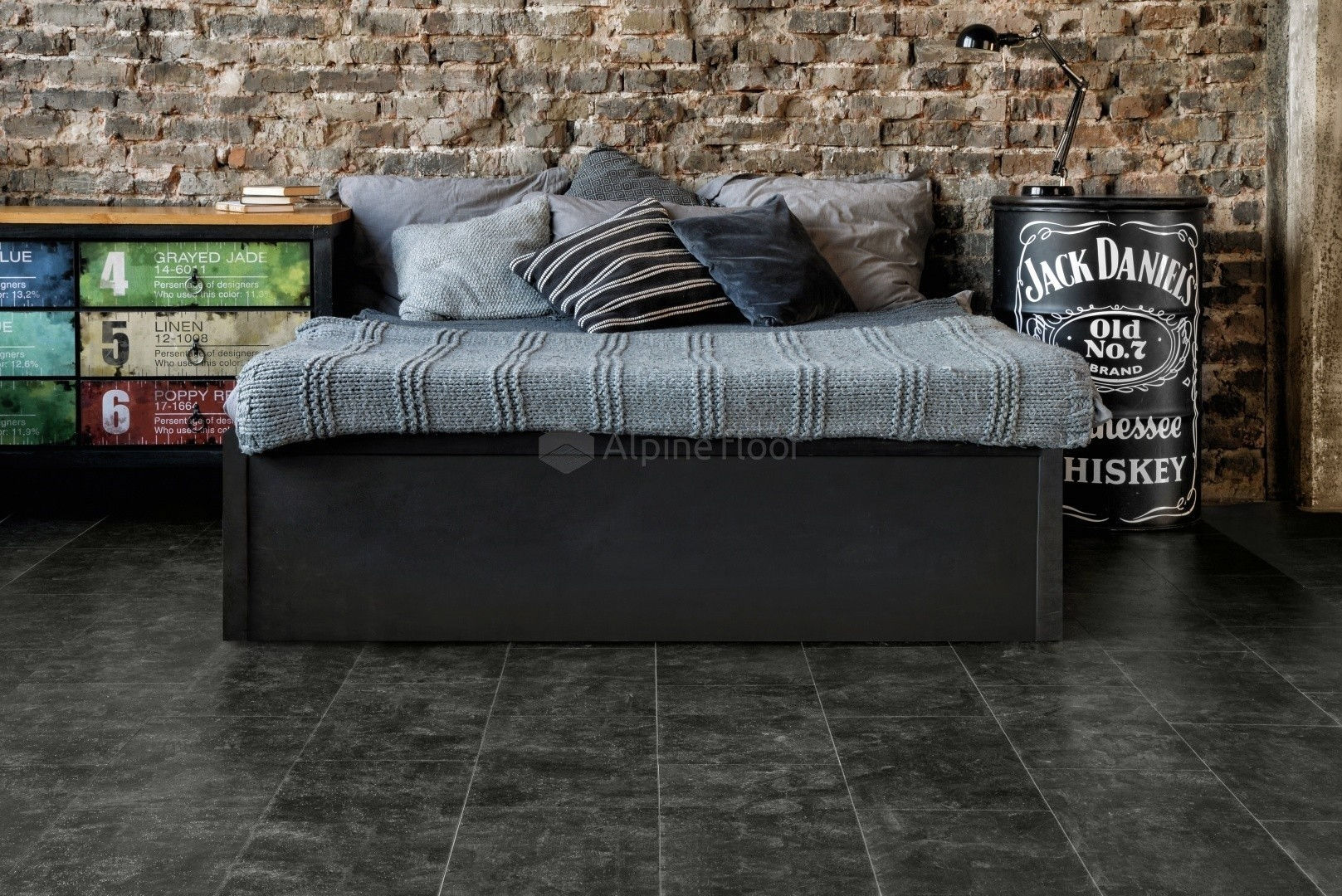 Замковая ПВХ плитка Ларнака  (609,6*304,8*4мм) — купить в Мурманске