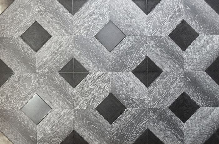 Ламинат "Profield" Parkett Барокко серебристый (1200*400*8) — купить в Мурманске