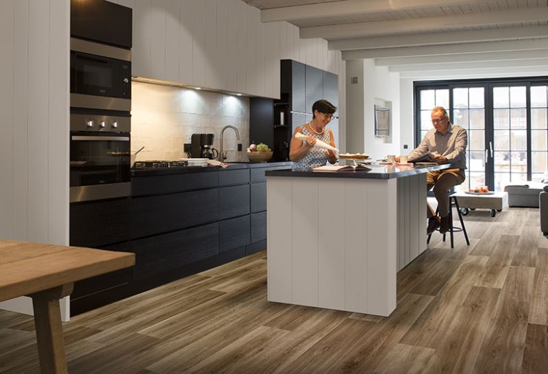 Замковая ПВХ плитка "Berry Alloc" Pure Click Lime Oak 966D (1326*204*5мм) — купить в Мурманске