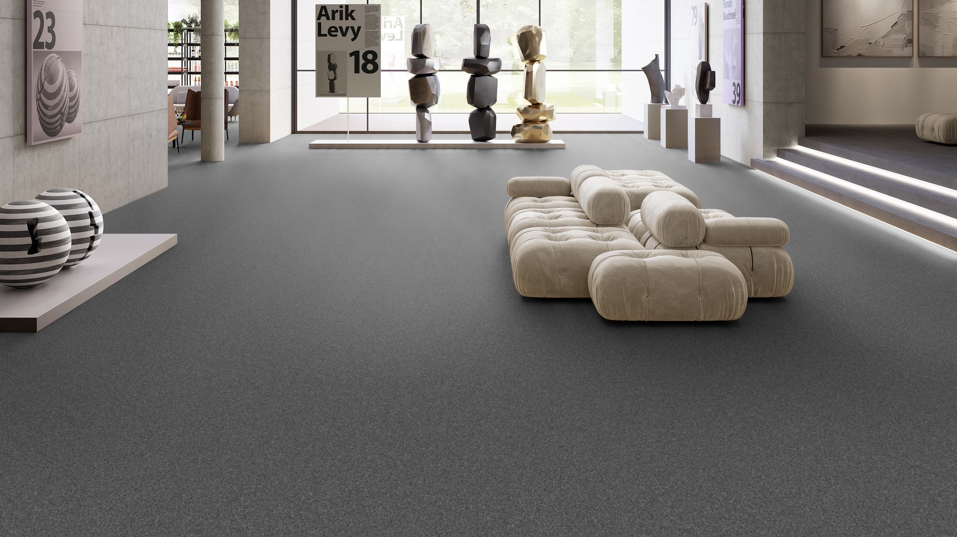 Ковровая плитка Medusa Tile 98 (500*500*5 мм) — купить в Мурманске