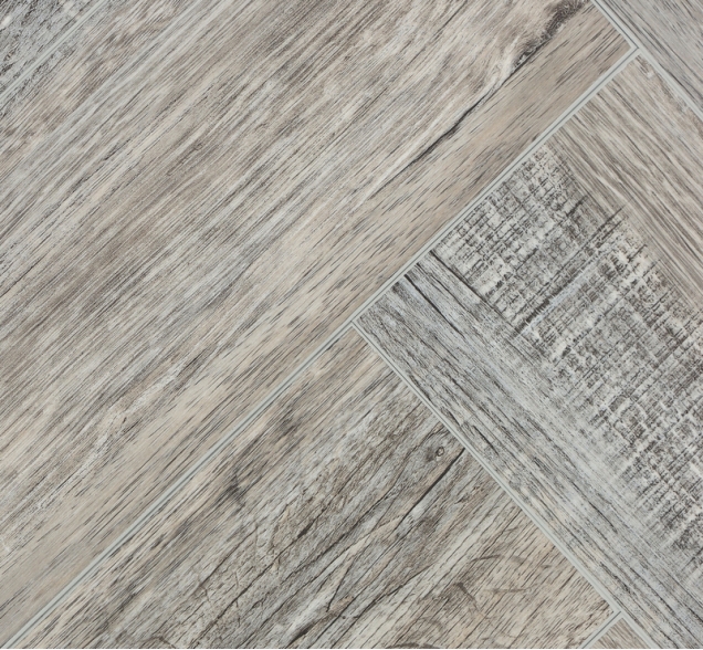 Виниловый ламинат SPC "Cronafloor" Herringbone Дуб Реймс (640*128*4,5 мм) — купить в Мурманске