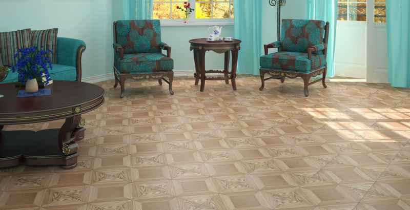 Ламинат "Profield" Parkett Коллаж светлый (1200*400*8) — купить в Мурманске