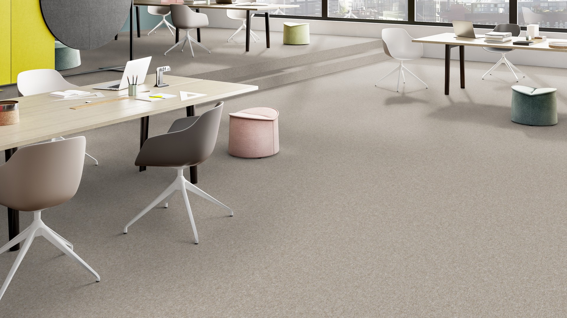 Ковровая плитка Medusa Tile 33 (500*500*5 мм) — купить в Мурманске