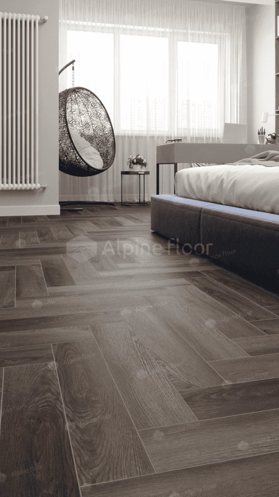 Виниловый ламинат "Alpine Floor" Parquet Light Дуб Фафнир (600*125*4 мм) — купить в Мурманске