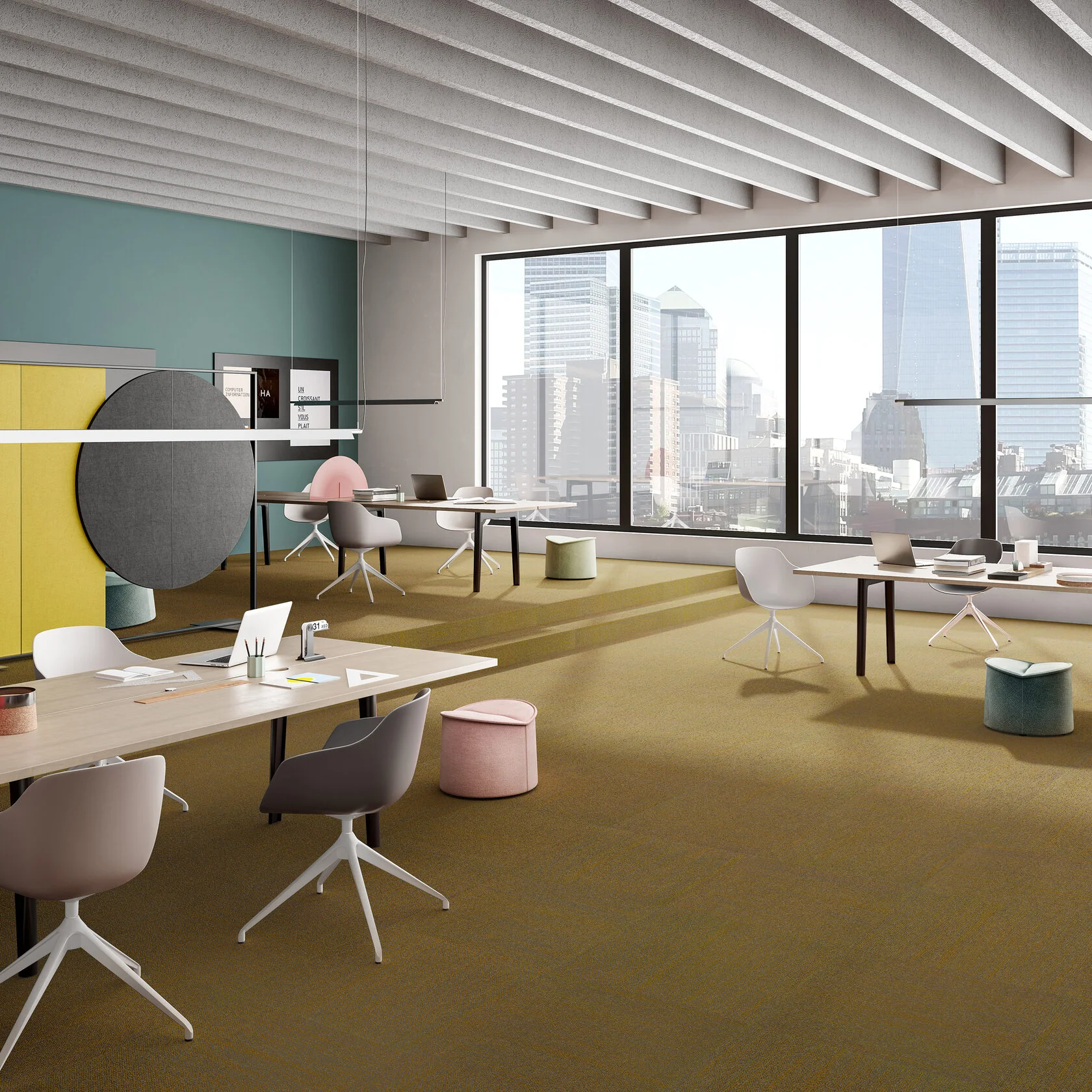 Ковровая плитка Marvel Tile 98 (500*500*6 мм) — купить в Мурманске