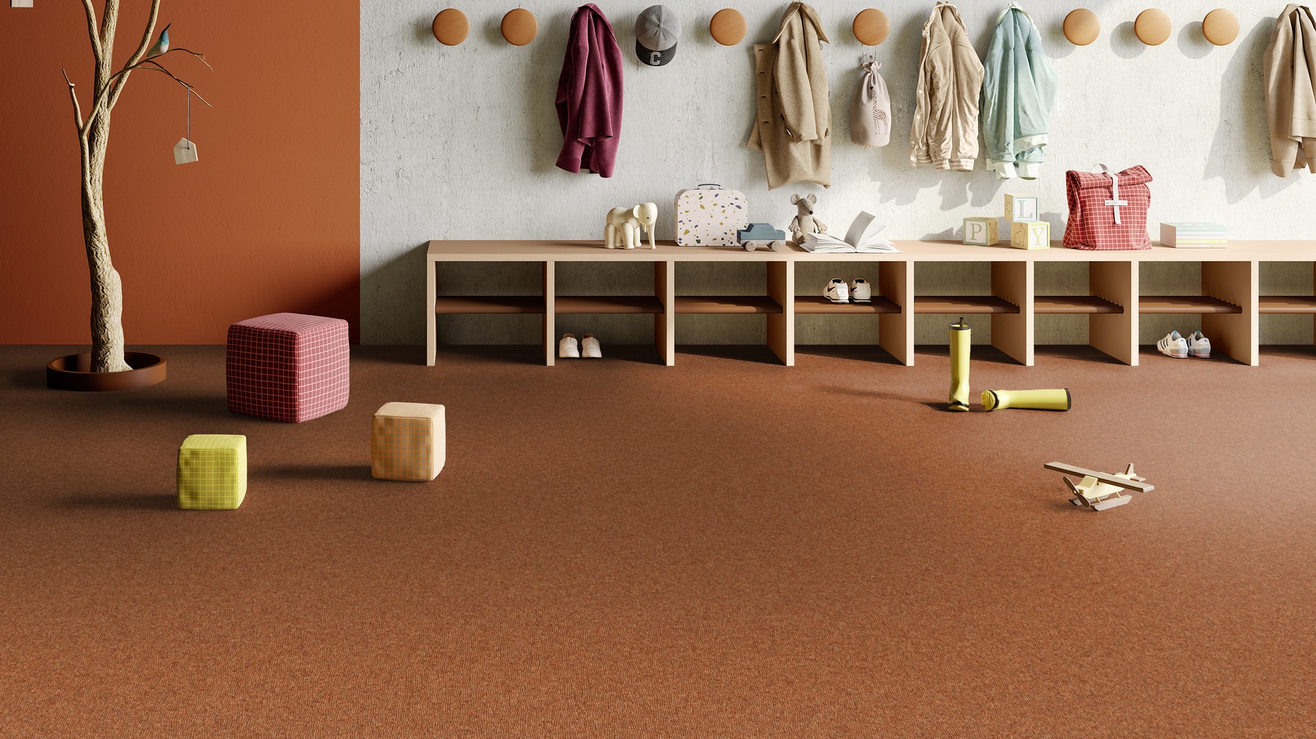 Ковровая плитка Medusa Tile 84 (500*500*5 мм) — купить в Мурманске