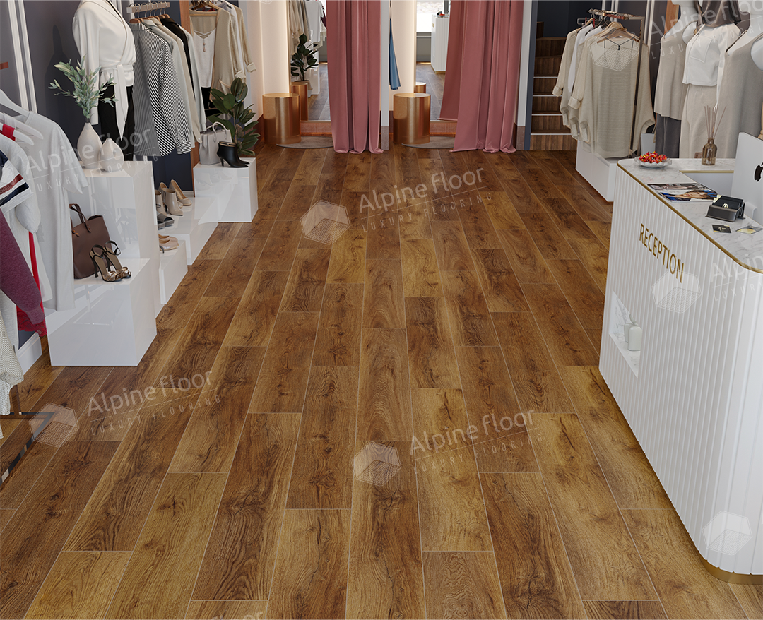 SPC ламинат "Alpine Floor" Ноктюрн (1220*183*4 мм) — купить в Мурманске