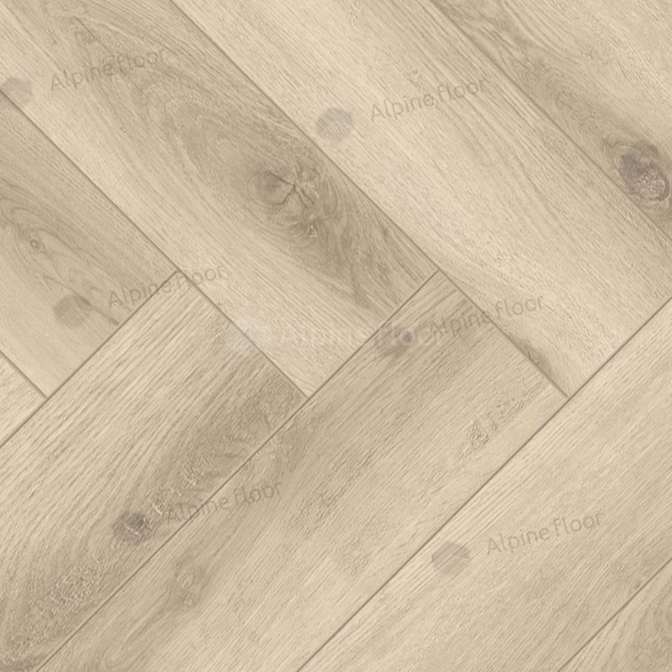 Ламинат "Alpine Floor" Herringbone Дуб Орлеан (606*101*8 мм) — купить в Мурманске