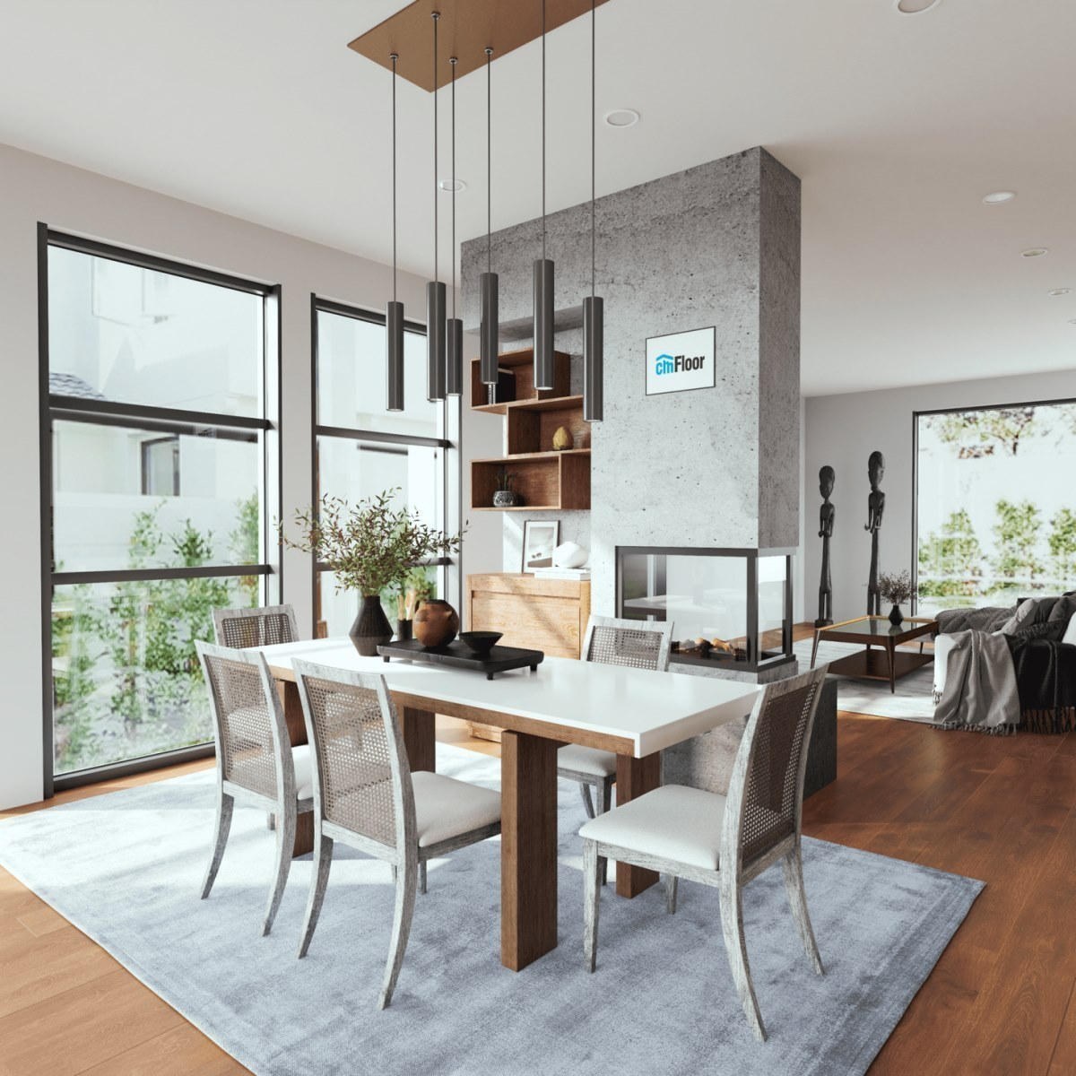 Виниловое напольное покрытие ScandiWood 18 Дуб Корица (180*1220*5 мм) — купить в Мурманске