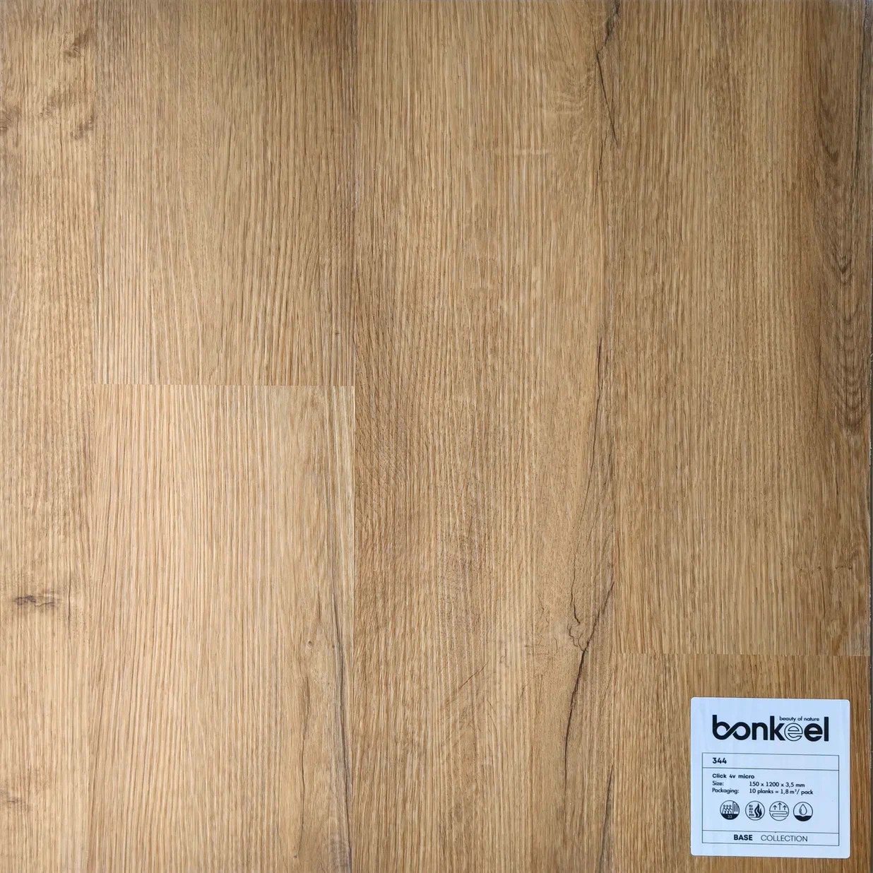 Плитка ПВХ "Bonkeel" Base New 344 (1220*150*3,5 мм) — купить в Мурманске