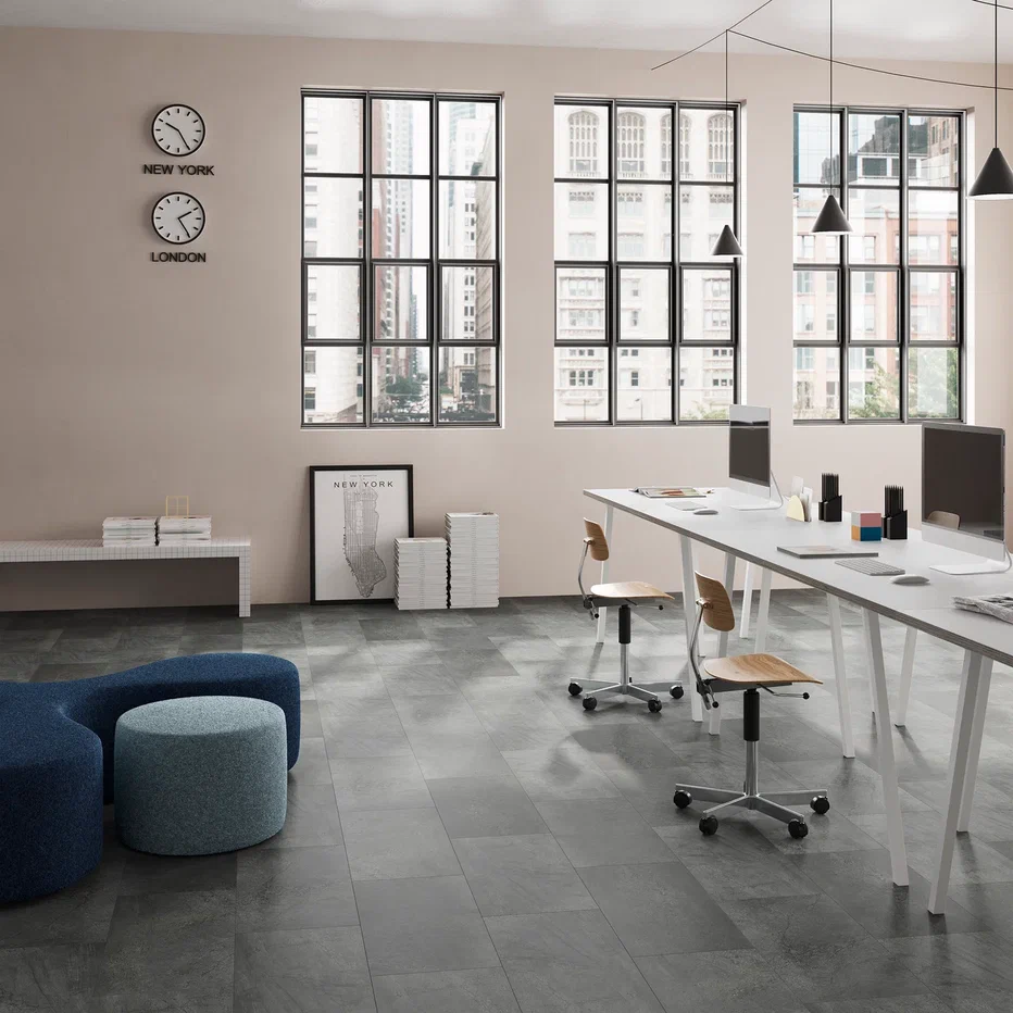 SPC ламинат "Invictus" Groovy Granite Steel (603*298*6мм) — купить в Мурманске