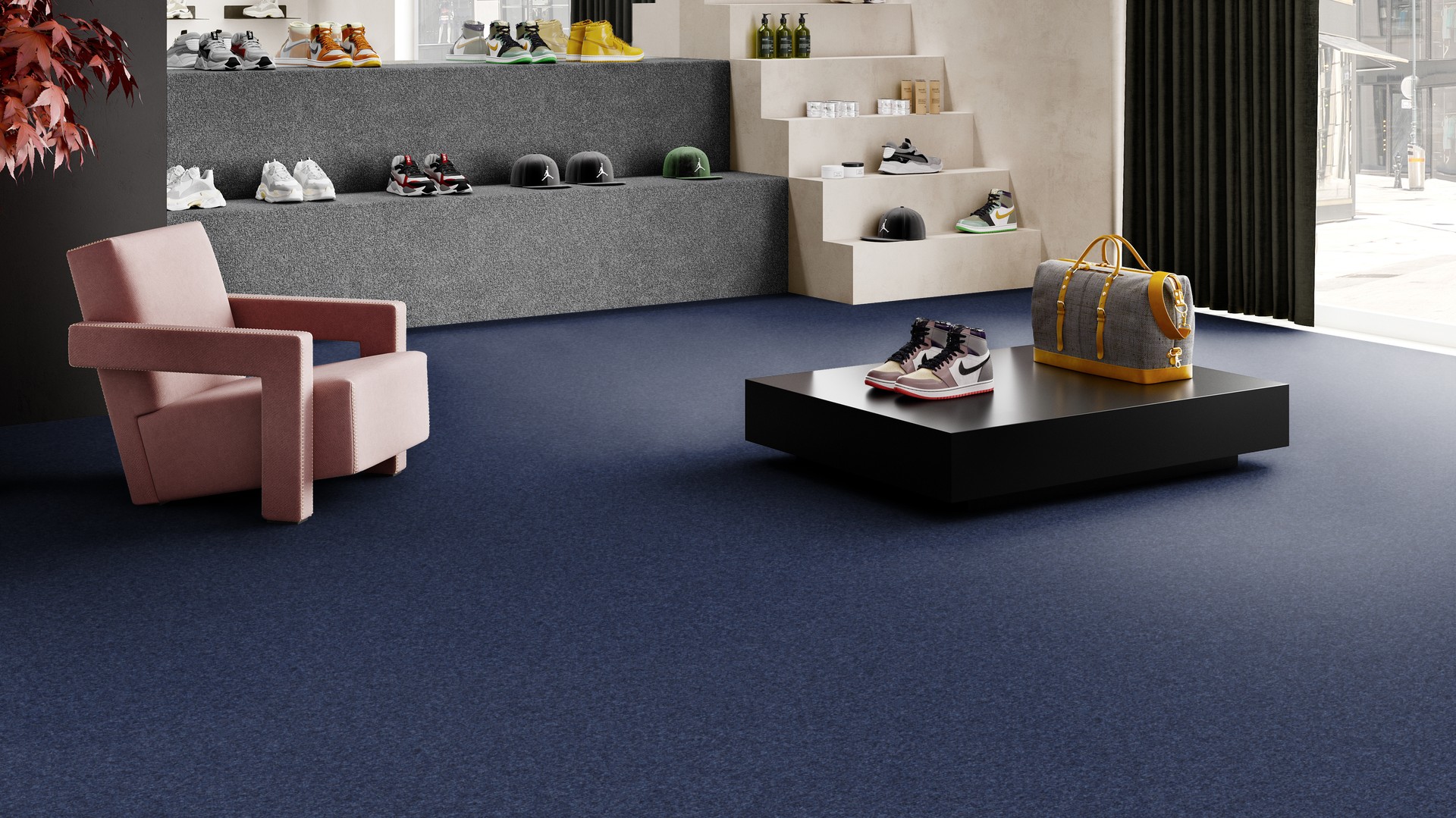 Ковровая плитка Medusa Tile 77 (500*500*5 мм) — купить в Мурманске