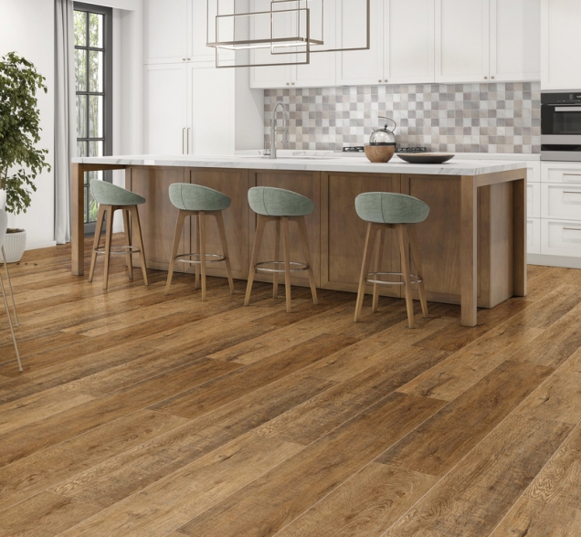 SPC ламинат "CronaFloor" Wood 4V Дуб Робуста (1200*180*4 мм) — купить в Мурманске