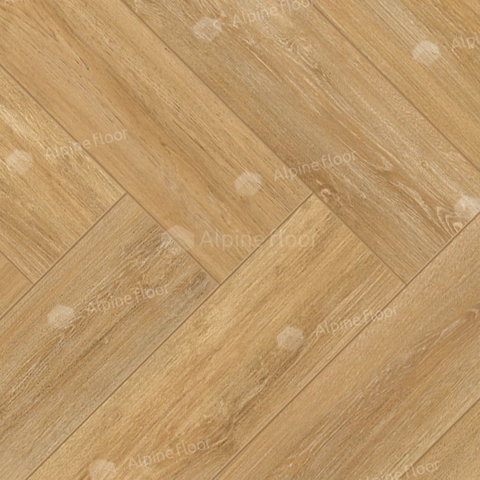 Ламинат "Alpine Floor" Herringbone Дуб Тулуза (606*101*8 мм) — купить в Мурманске