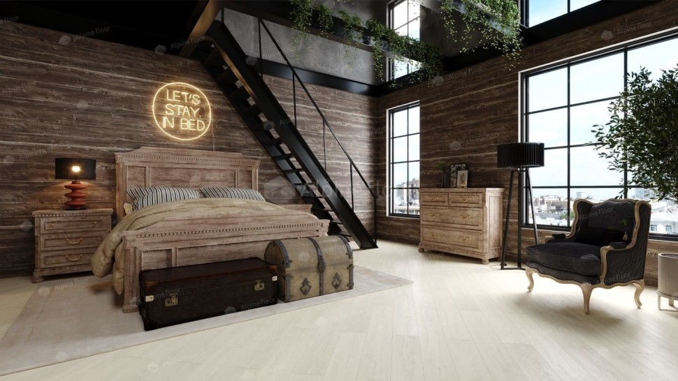 Виниловый ламинат "Alpine Floor" Classic Light MC Дуб Арктик (1220*183*3,5 мм) — купить в Мурманске