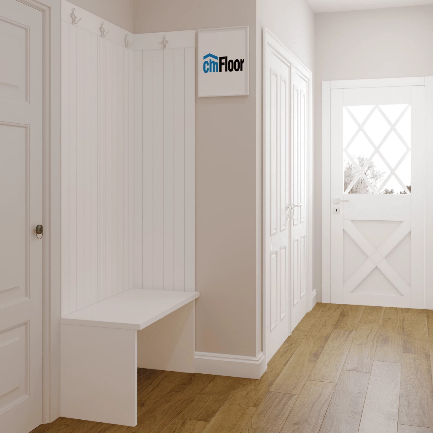 SPC плитка для пола Орех Американский (1220*180*4 мм) — купить в Мурманске