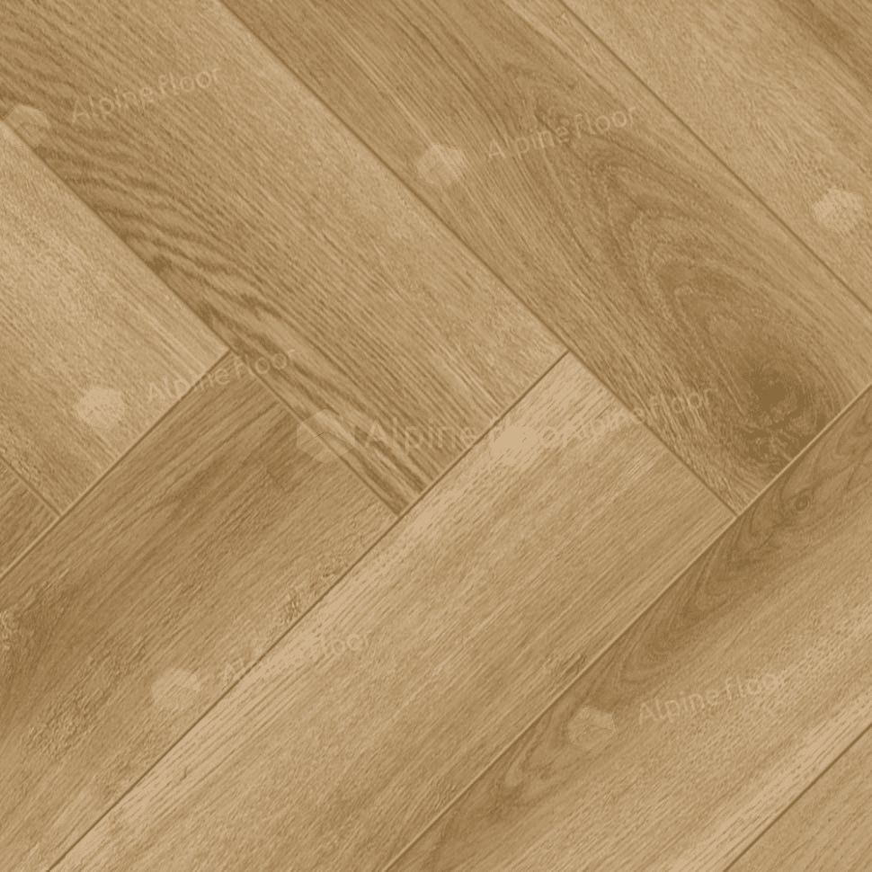 Ламинат "Alpine Floor" Herringbone 12 PRO Дуб Эльзас (606*101*12 мм) — купить в Мурманске