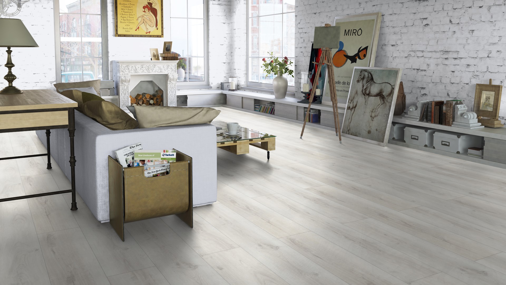 SPC ламинат "Tarkett" Deep House Patrick (1400*225*4,6 мм) — купить в Мурманске