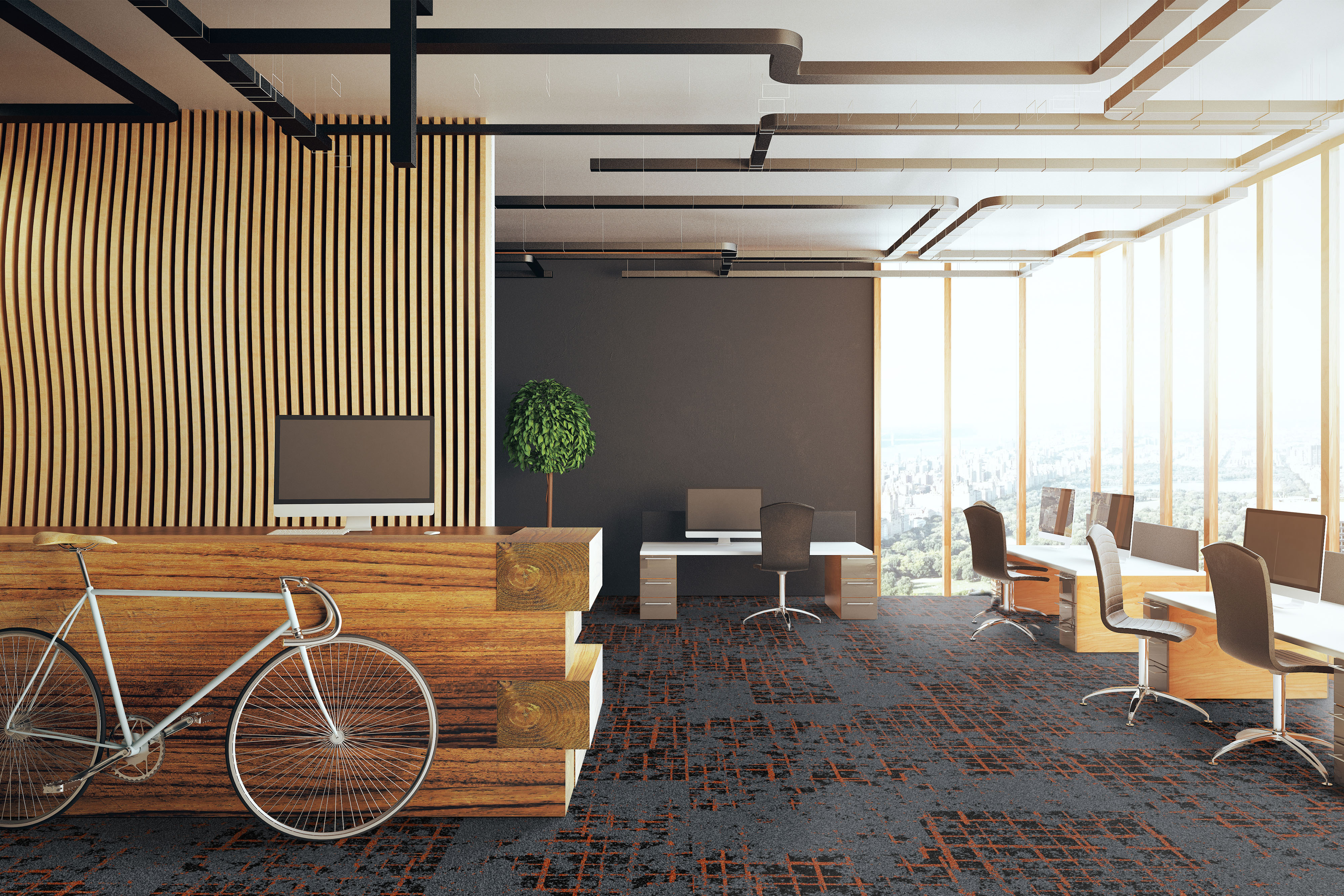 Ковровая плитка Macro Tile 91 (500*500*5 мм) — купить в Мурманске