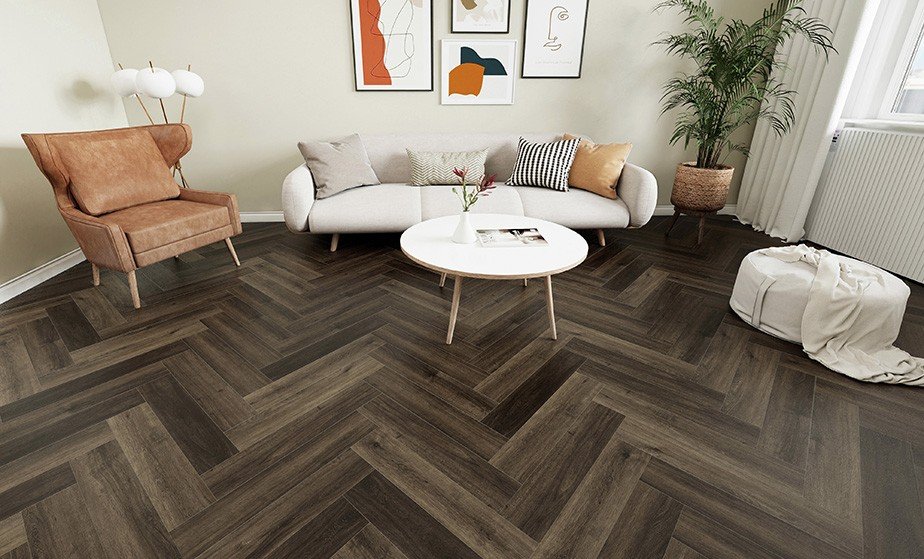 Ламинат SPC AquaMax Дуб Шеверни (640*128*4 мм) — купить в Мурманске