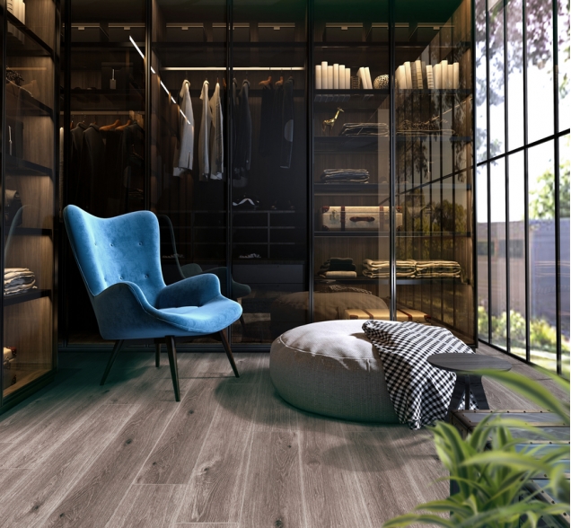 SPC ламинат "CronaFloor" Wood 4V Дуб Хельсинки (1200*180*4 мм) — купить в Мурманске