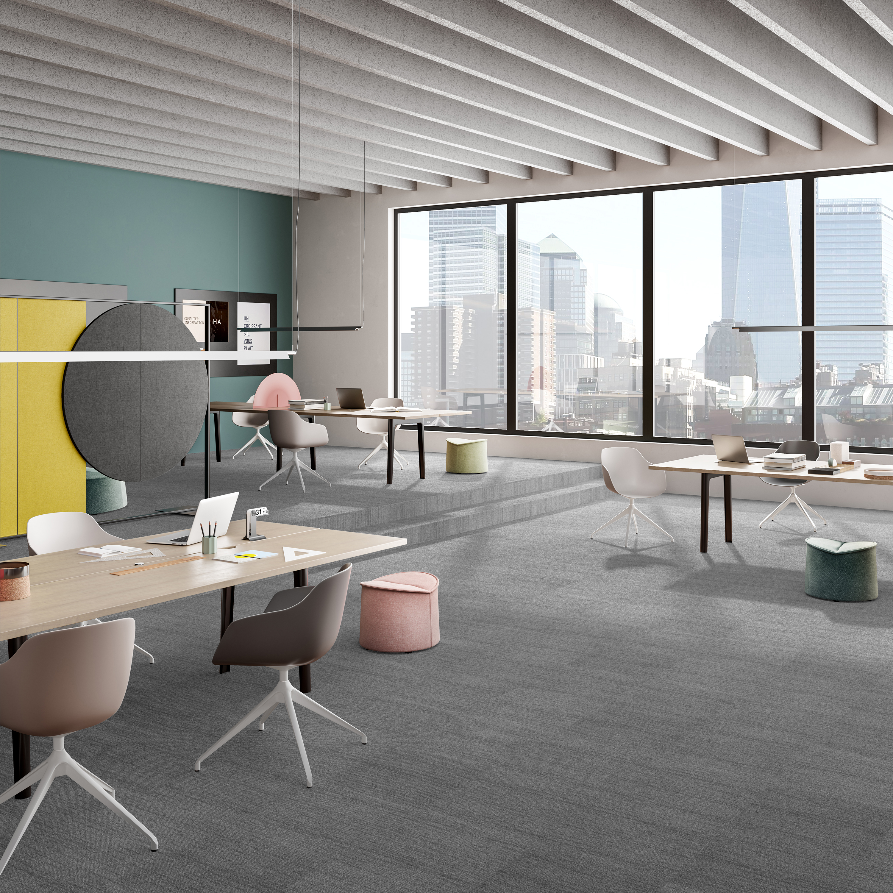 Ковровая плитка Marvel Tile 97 (500*500*6 мм) — купить в Мурманске