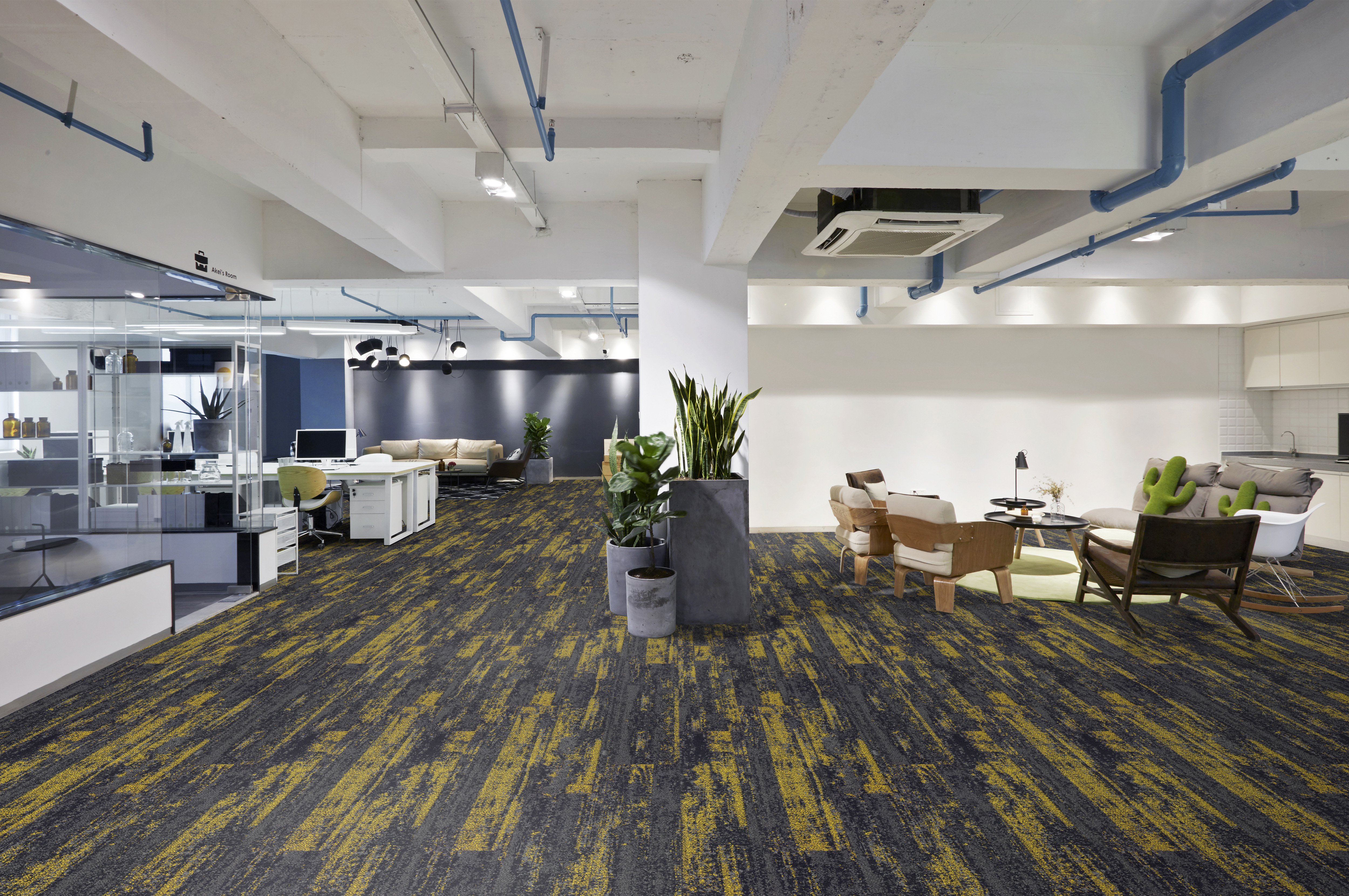 Ковровая плитка Marathon Tile 95 (1000*250*5 мм) — купить в Мурманске