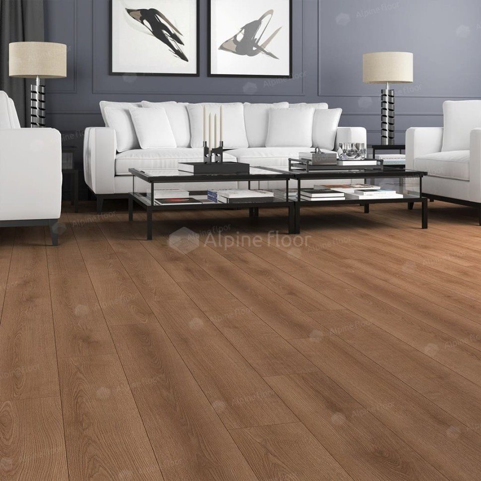 Ламинат "Camsan" Дуб Браун (1380*190*10 мм) — купить в Мурманске