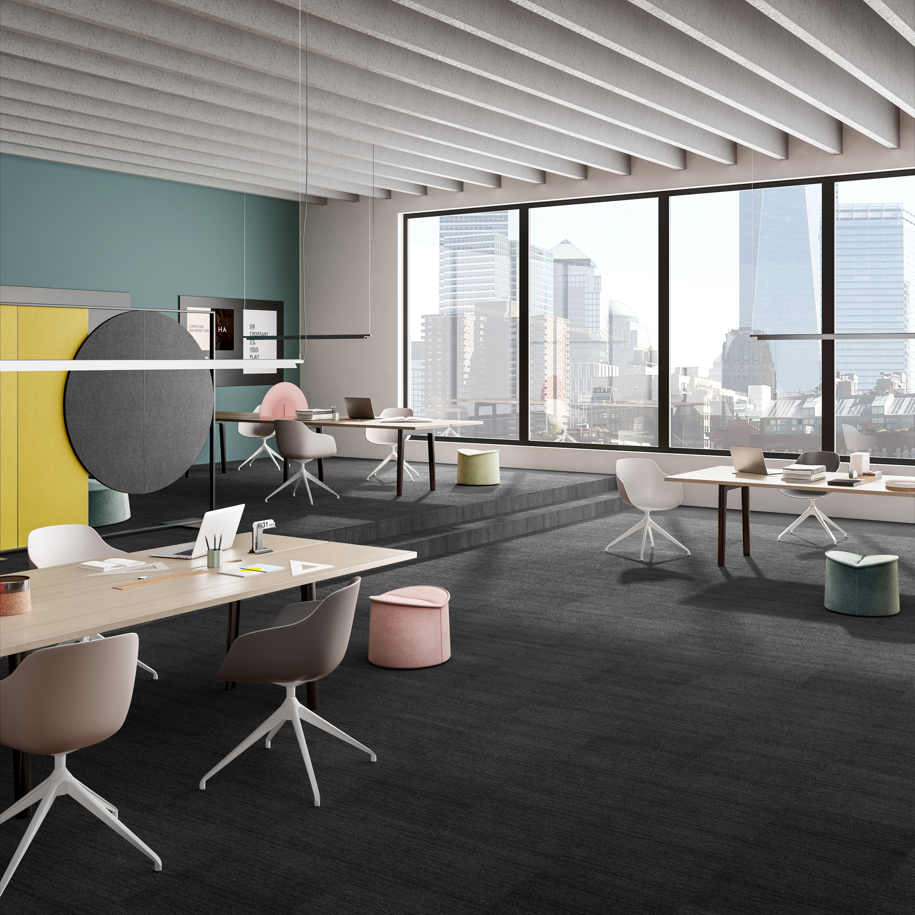 Ковровая плитка Marvel Tile 99 (500*500*6 мм) — купить в Мурманске