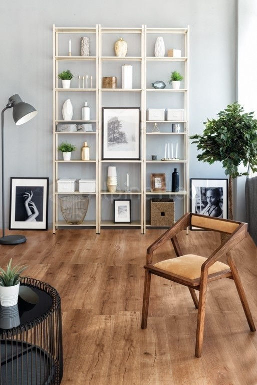 Замковая ПВХ плитка "Alpine Floor" Дуб Royal Синхронное тиснение  (1220*183*6мм) — купить в Мурманске