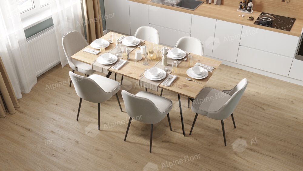 SPC Ламинат "Alpine Floor" Ларго (1220*183*4 мм) — купить в Мурманске