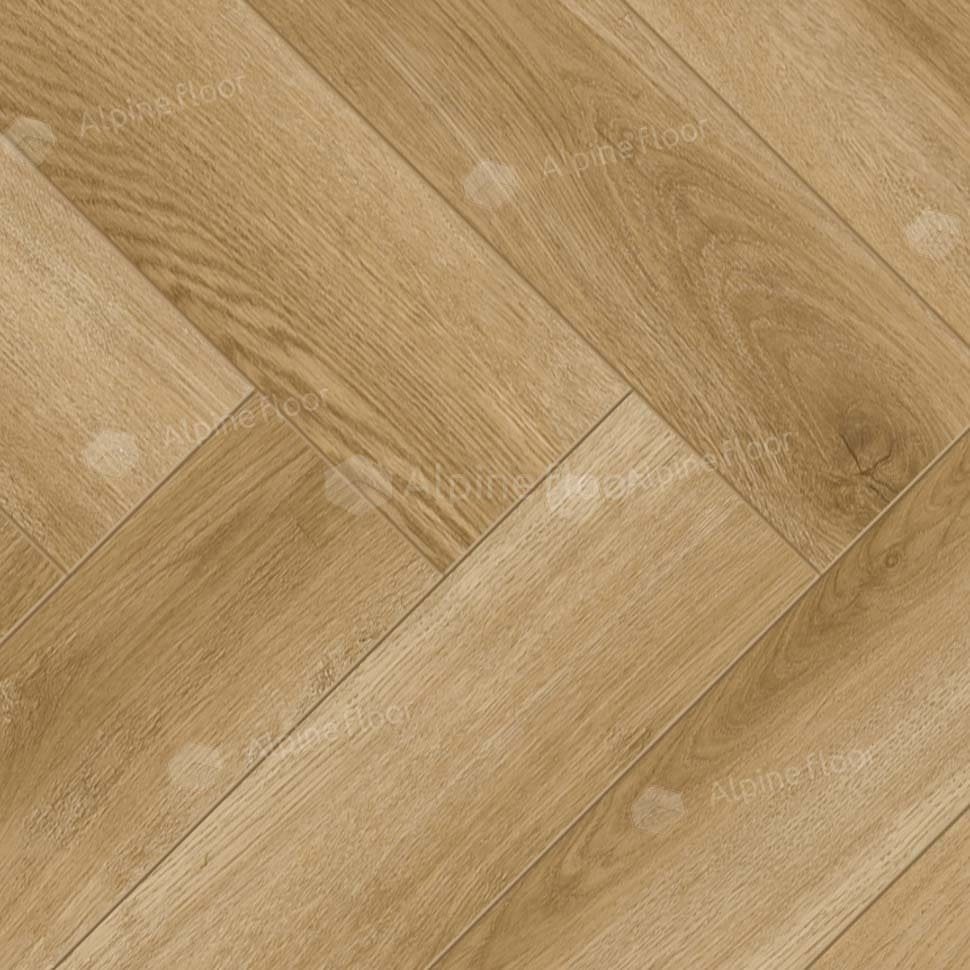 Ламинат "Alpine Floor" Herringbone Дуб Эльзас (606*101*8 мм) — купить в Мурманске