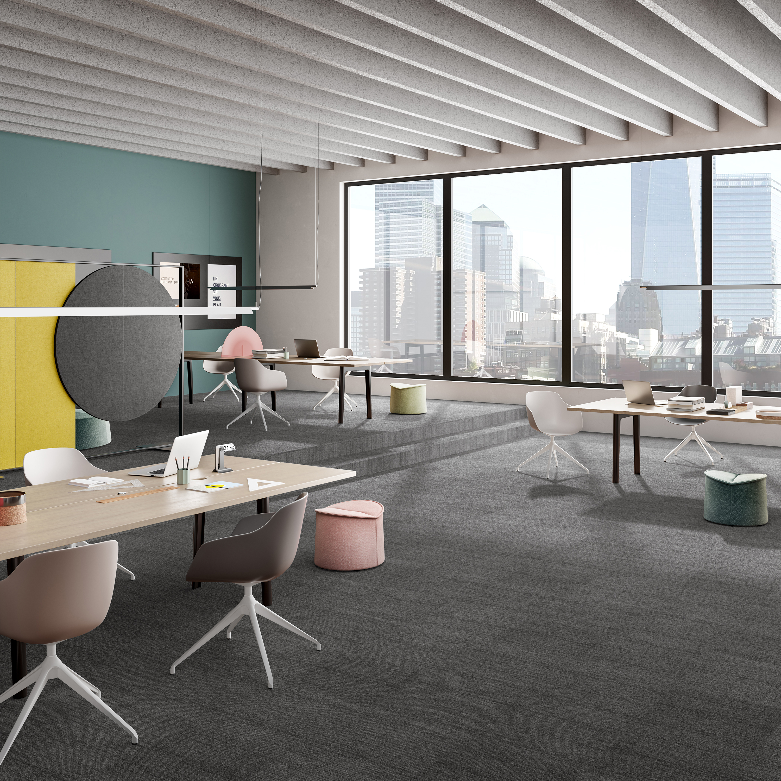 Ковровая плитка Marvel Tile 98 (500*500*6 мм) — купить в Мурманске