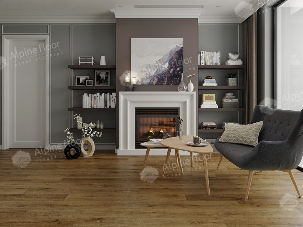 SPC ламинат "Alpine Floor" Энигма (1220*183*4 мм) — купить в Мурманске