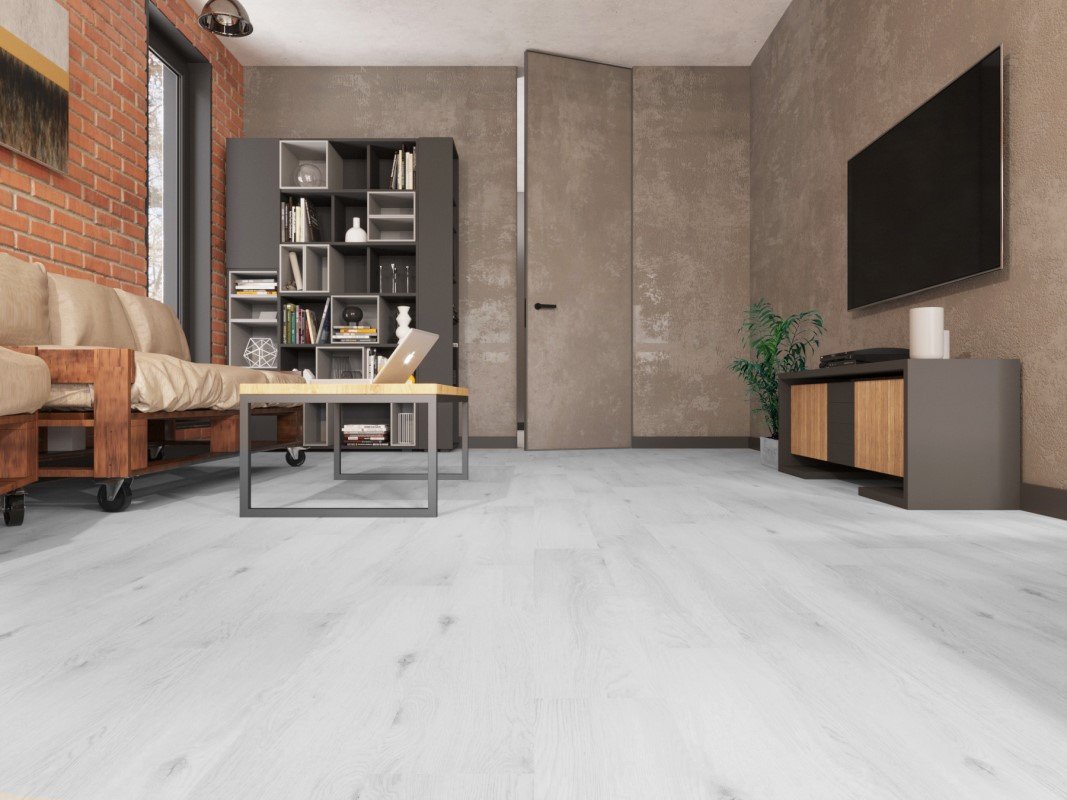 Замковая ПВХ плитка "Art Tile" Ясень Эдмонтон (920*150*4 мм) — купить в Мурманске