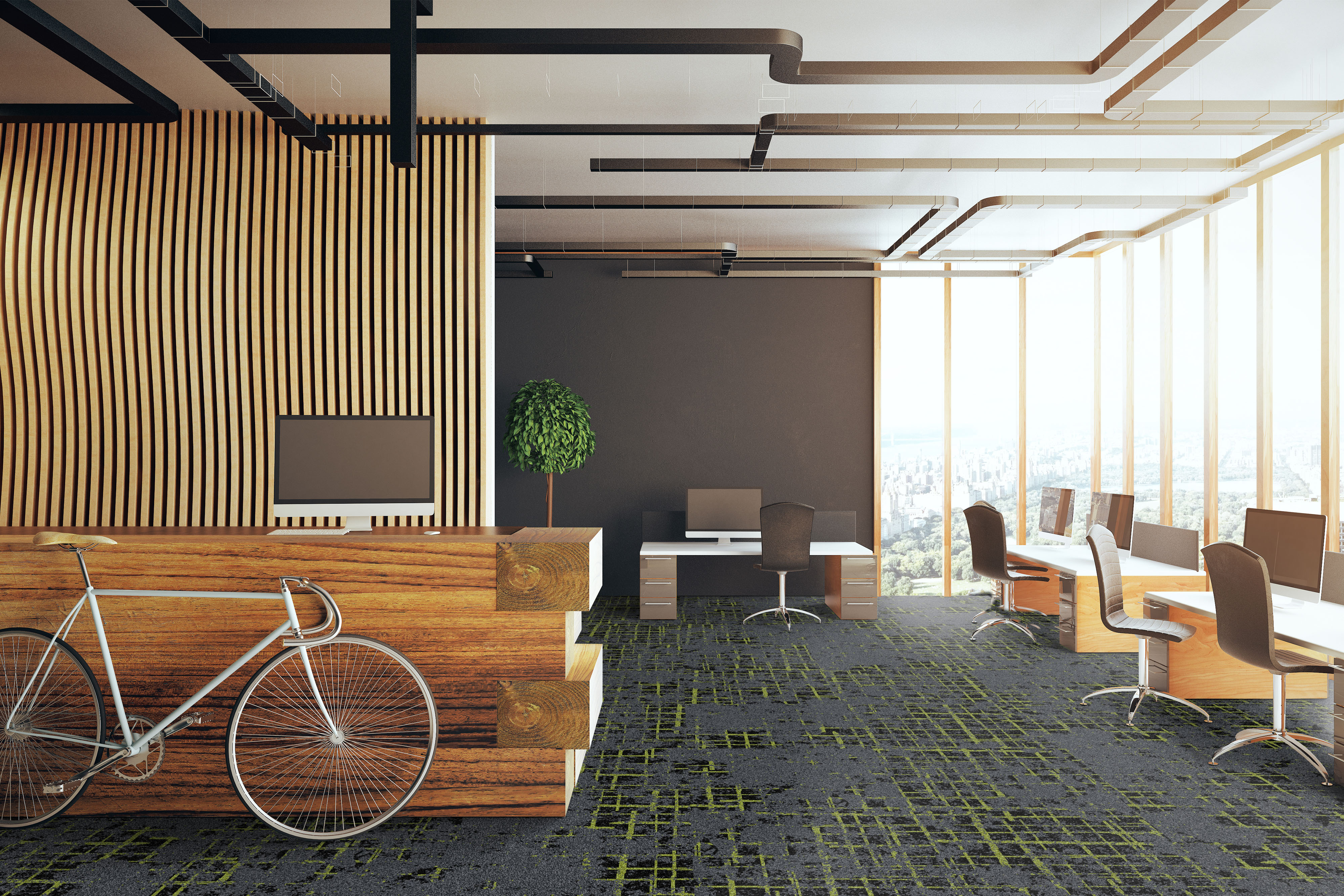 Ковровая плитка Macro Tile 92 (500*500*5 мм) — купить в Мурманске