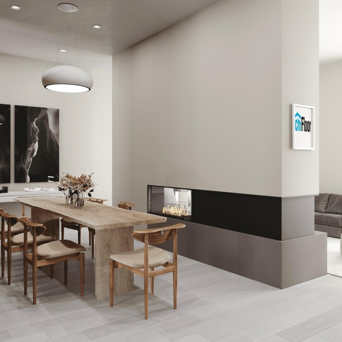 Виниловое напольное покрытие ScandiWood 02 Дуб Белый (180*1220*5 мм) — купить в Мурманске