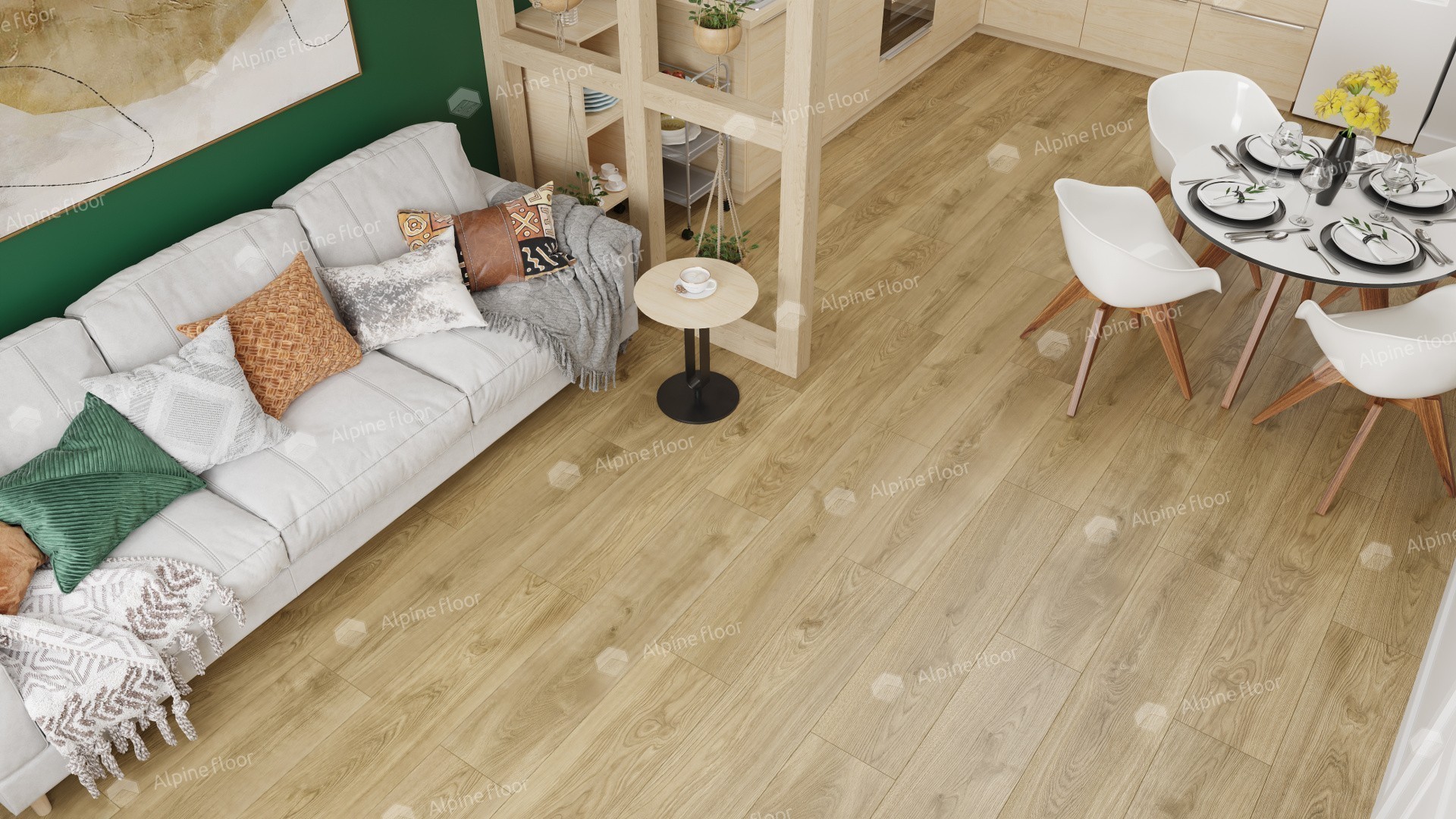 Ламинат "Alpine Floor" Дуб Маджоре (1285*280*8 мм) — купить в Мурманске