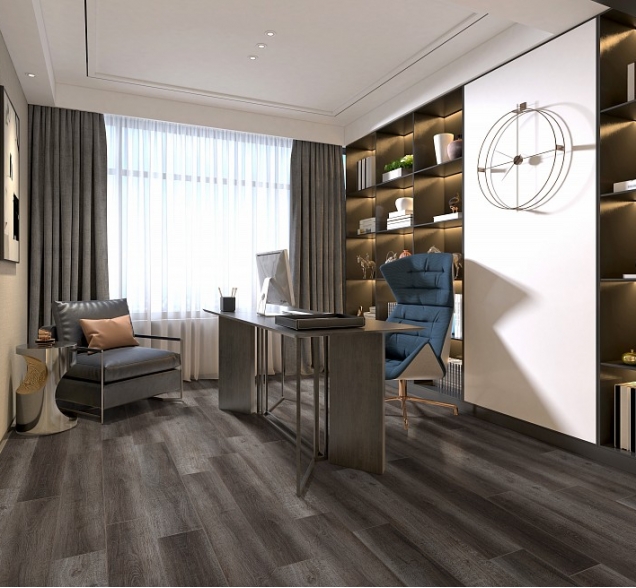 SPC ламинат "CronaFloor" Wood 4V Дуб Джакарта (1200*180*4 мм) — купить в Мурманске