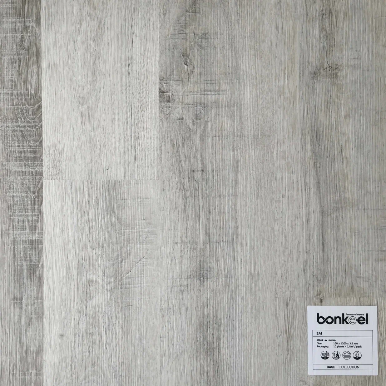 Плитка ПВХ "Bonkeel" Base New 241 (1220*150*3,5 мм) — купить в Мурманске