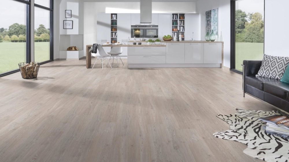 Ламинат Дуб Белый Масляный 33 класс "Krono original" Forte Classic 5552 oak (1285*192*8 мм) — купить в Мурманске