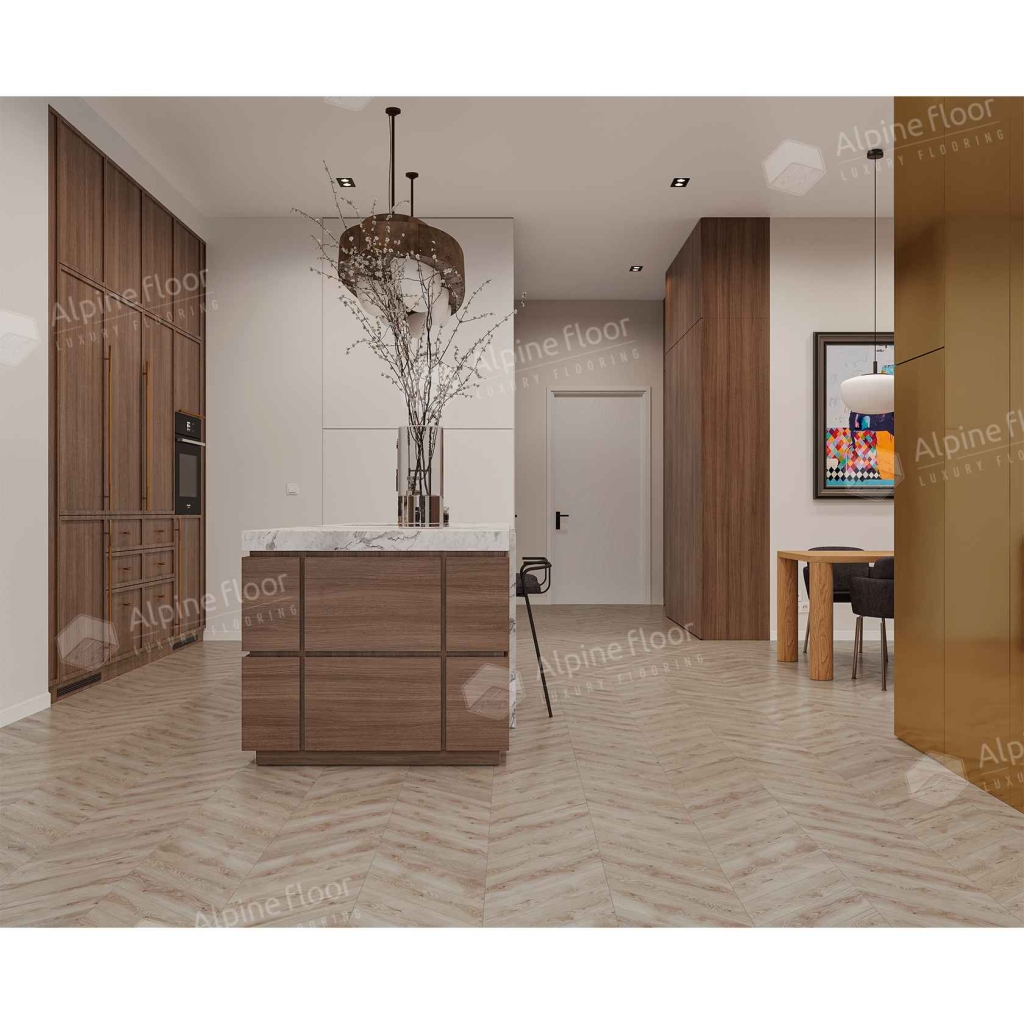 SPC ламинат "Alpine Floor" Гикори (600*127*5 мм) — купить в Мурманске