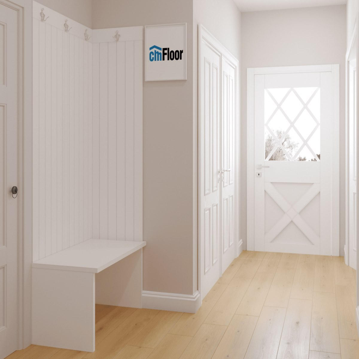 Виниловое напольное покрытие ScandiWood 09 Дуб Орегон (180*1220*5 мм) — купить в Мурманске